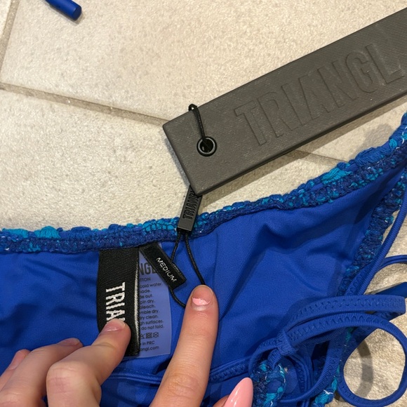 Triangl Swimwear Vibrant Blue Bikini - Picture 2 of 4